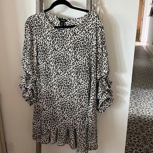 Ali Miles leopard tunic